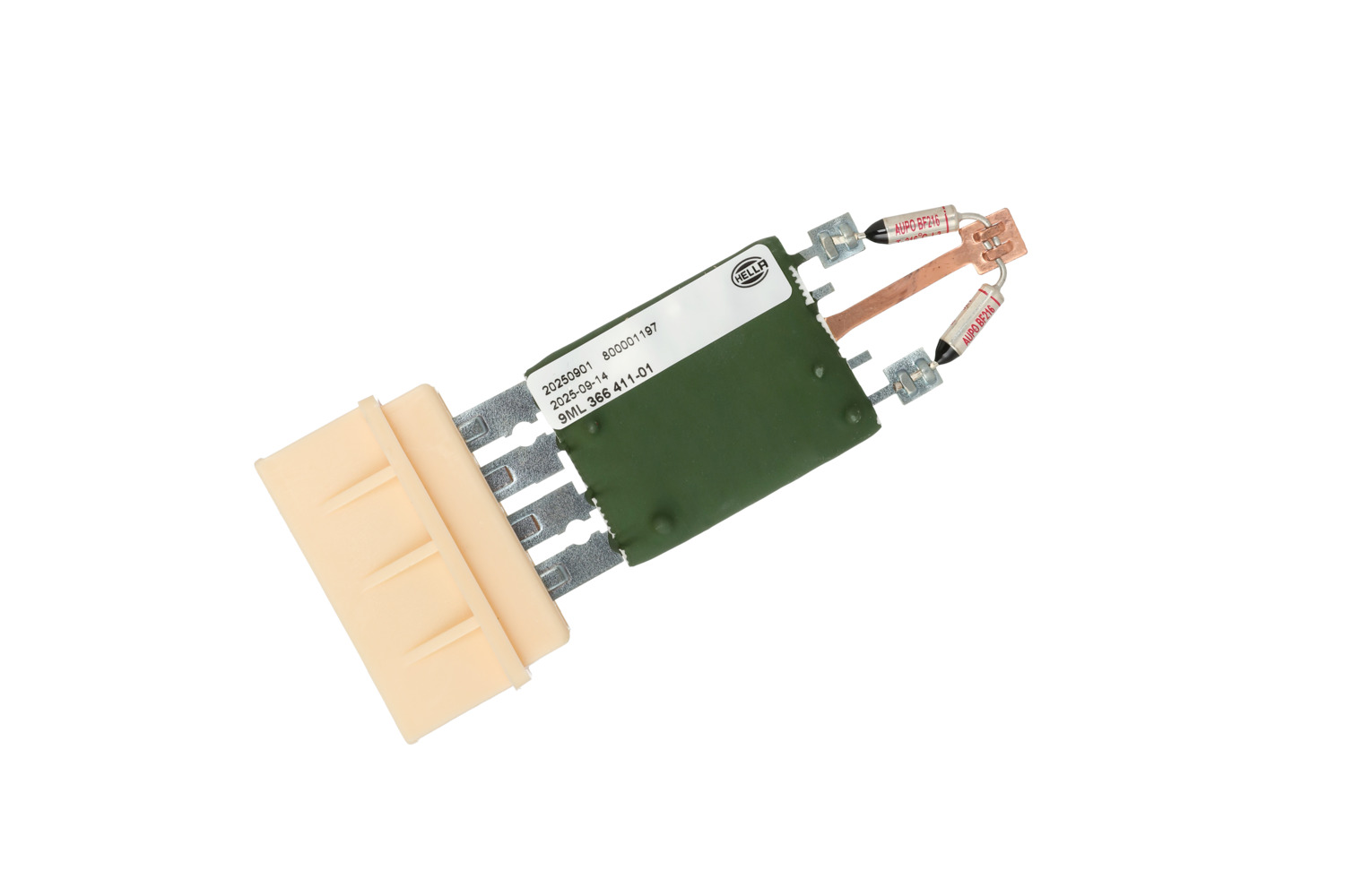 Hella Resistor for Interior Blower – 24V – 4-Pin Connector 9ML366411-011