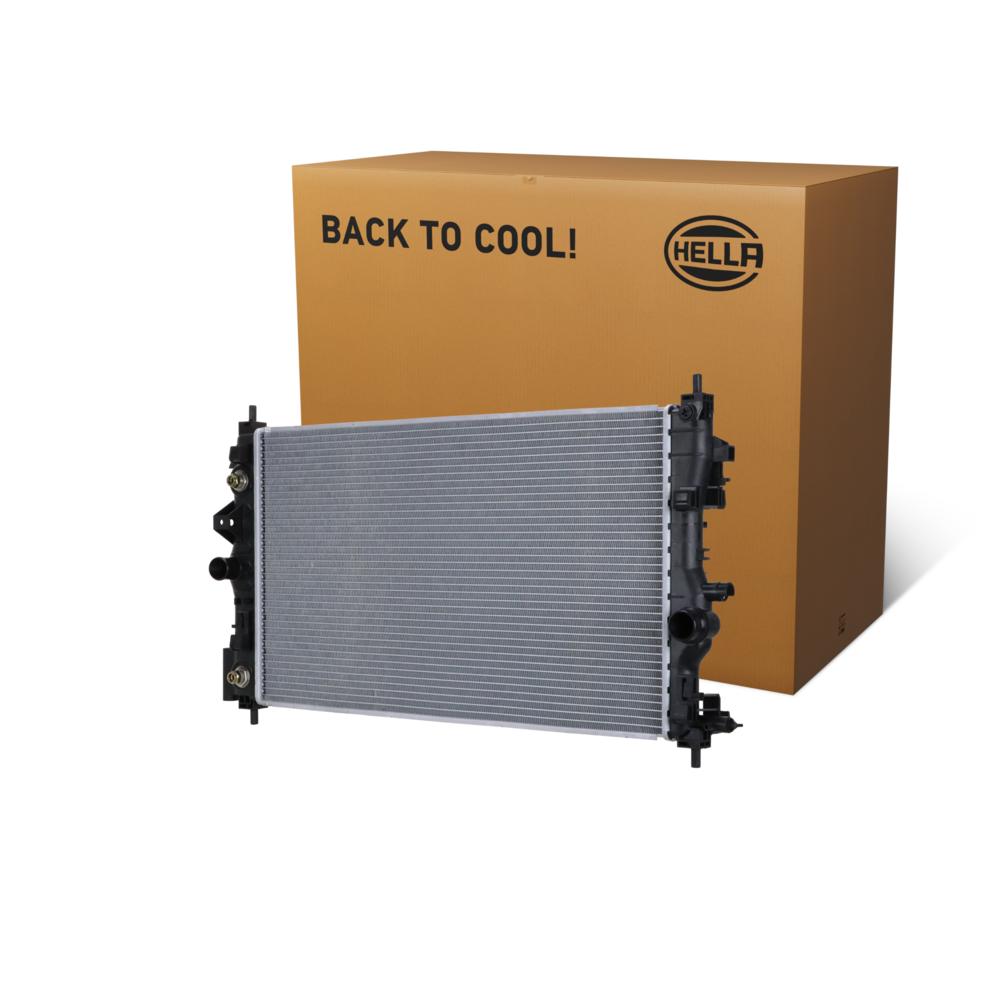 Hella Engine Coolant Radiator 8MK366300-391