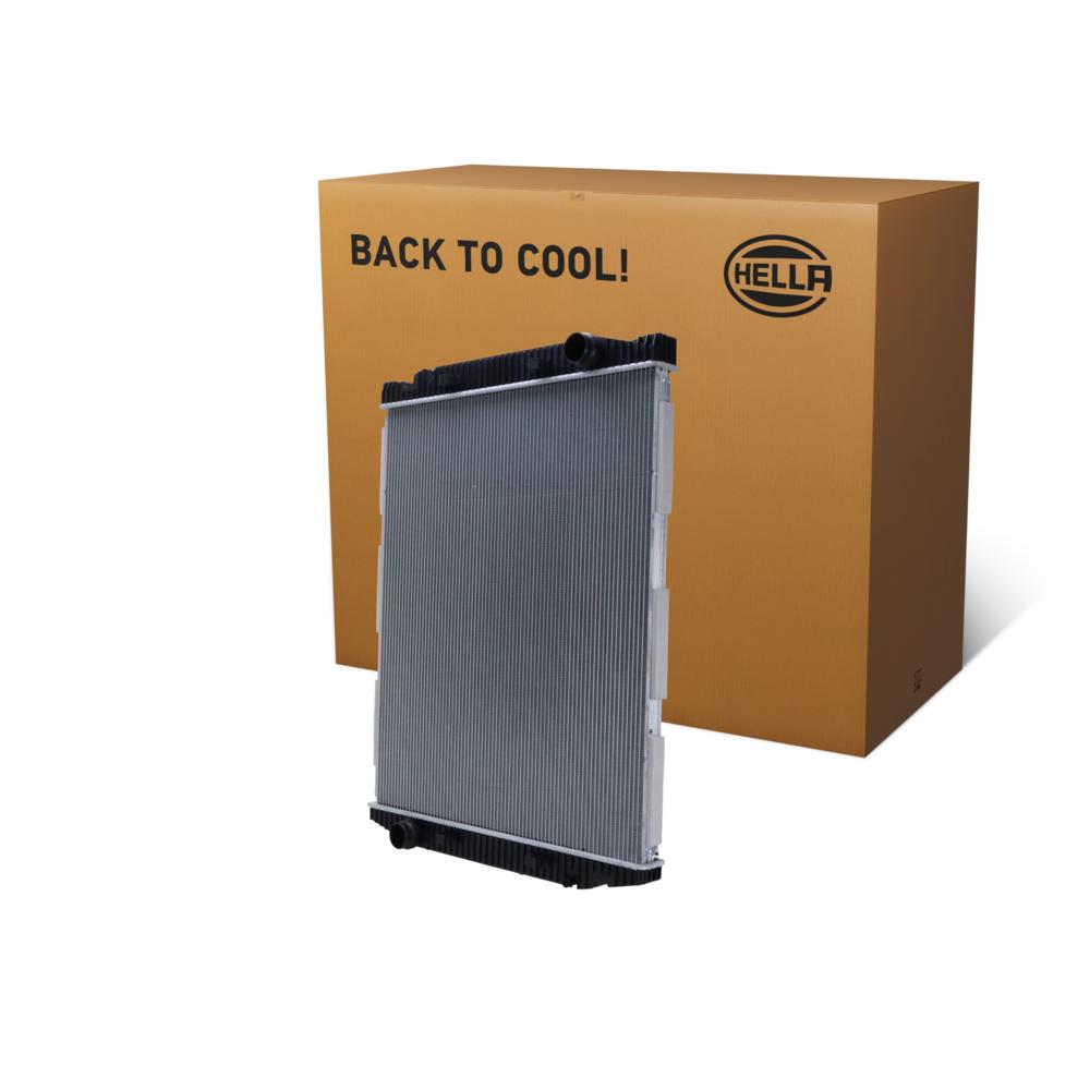Hella Engine Coolant Radiator 8MK366302-261