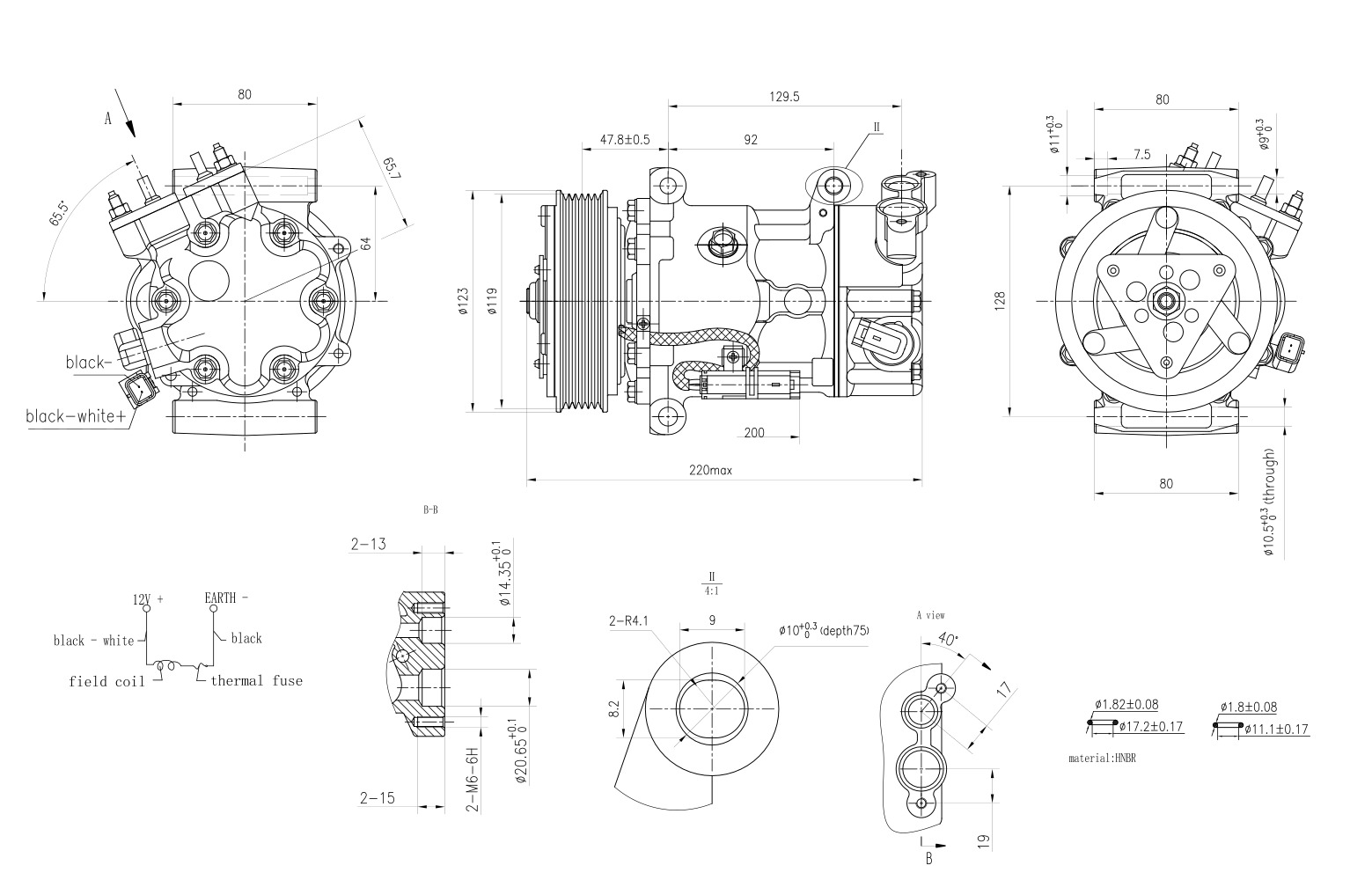 Hella Aircon Compressor 8FK366200-381
