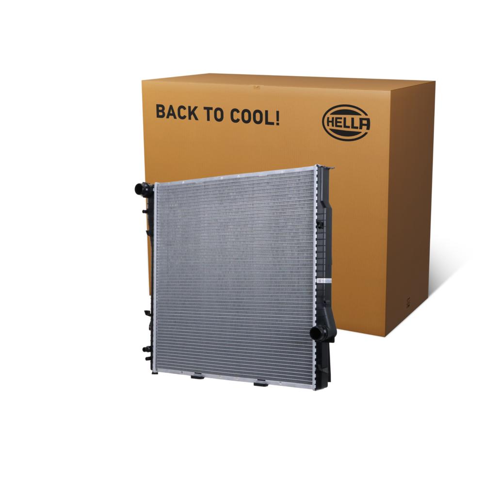 Hella Engine Coolant Radiator 8MK366302-731