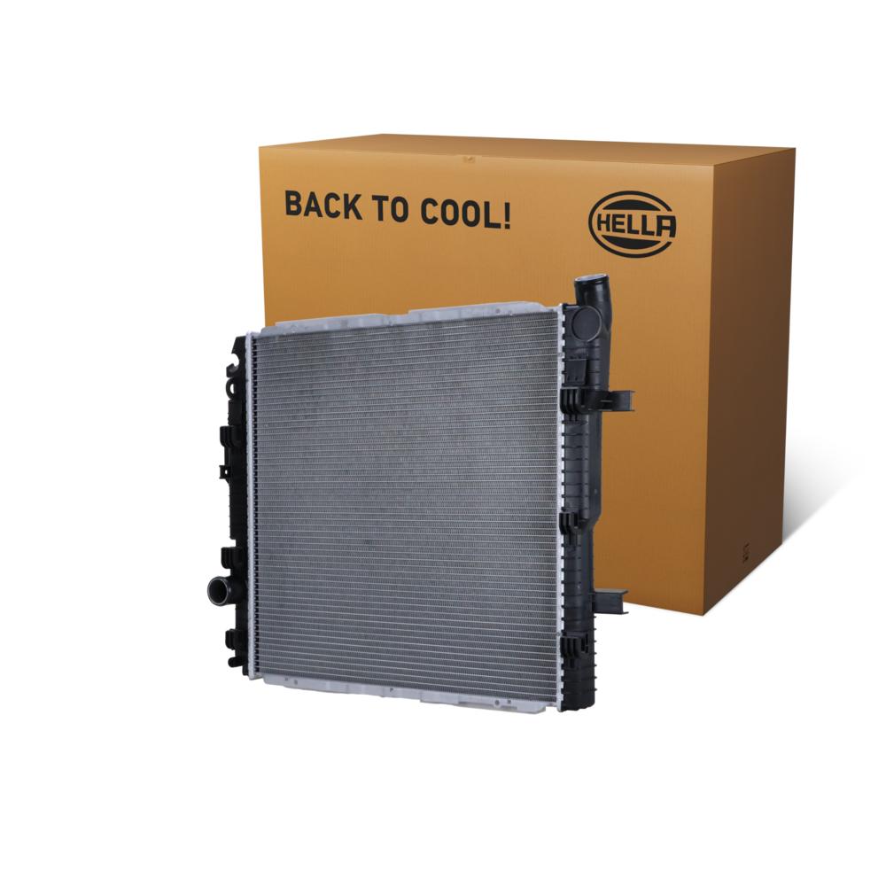 Hella Engine Coolant Radiator 8MK366300-991
