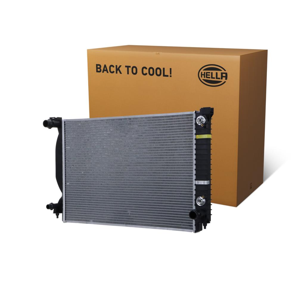 Hella Engine Coolant Radiator 8MK366302-641