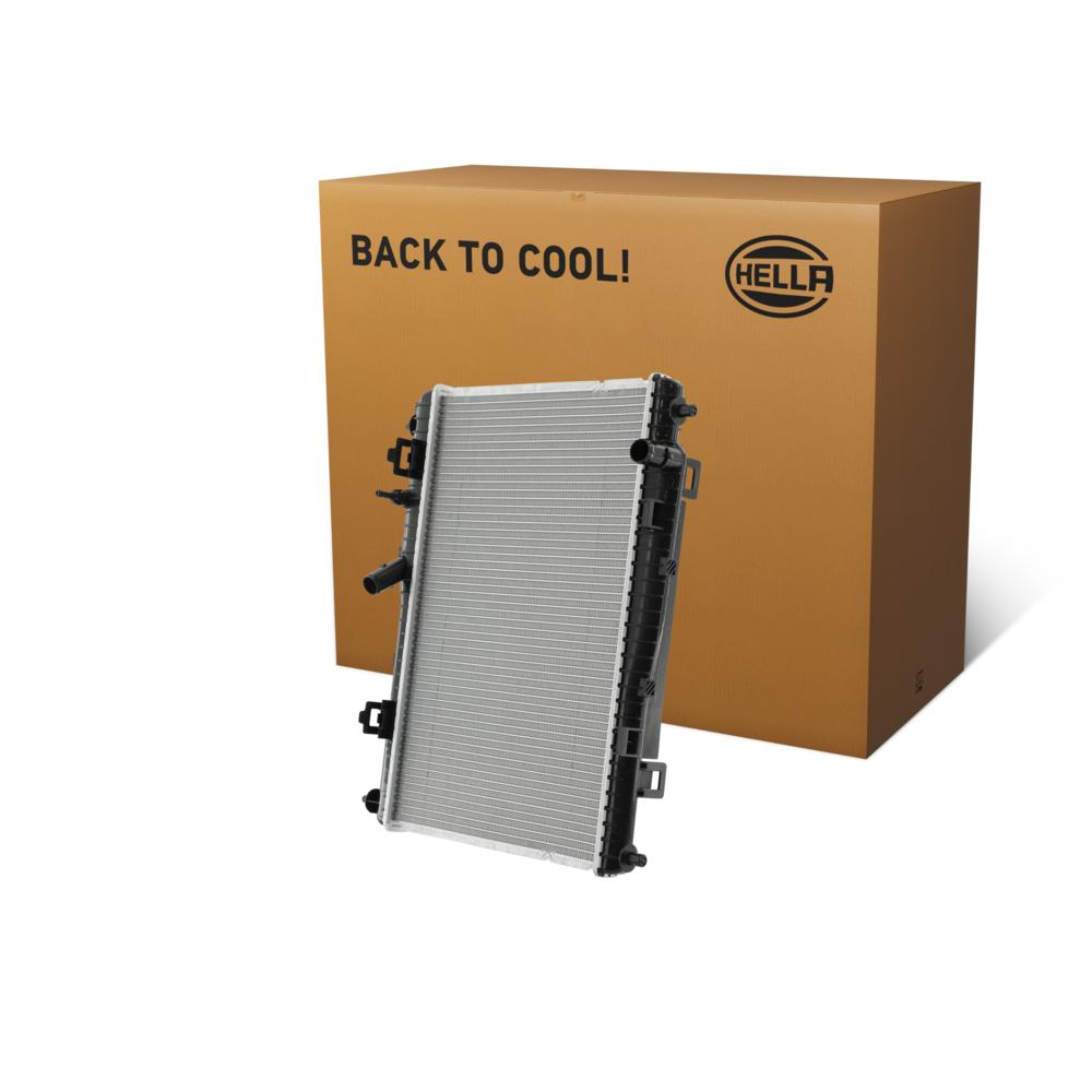 Hella Engine Coolant Radiator 8MK366301-801