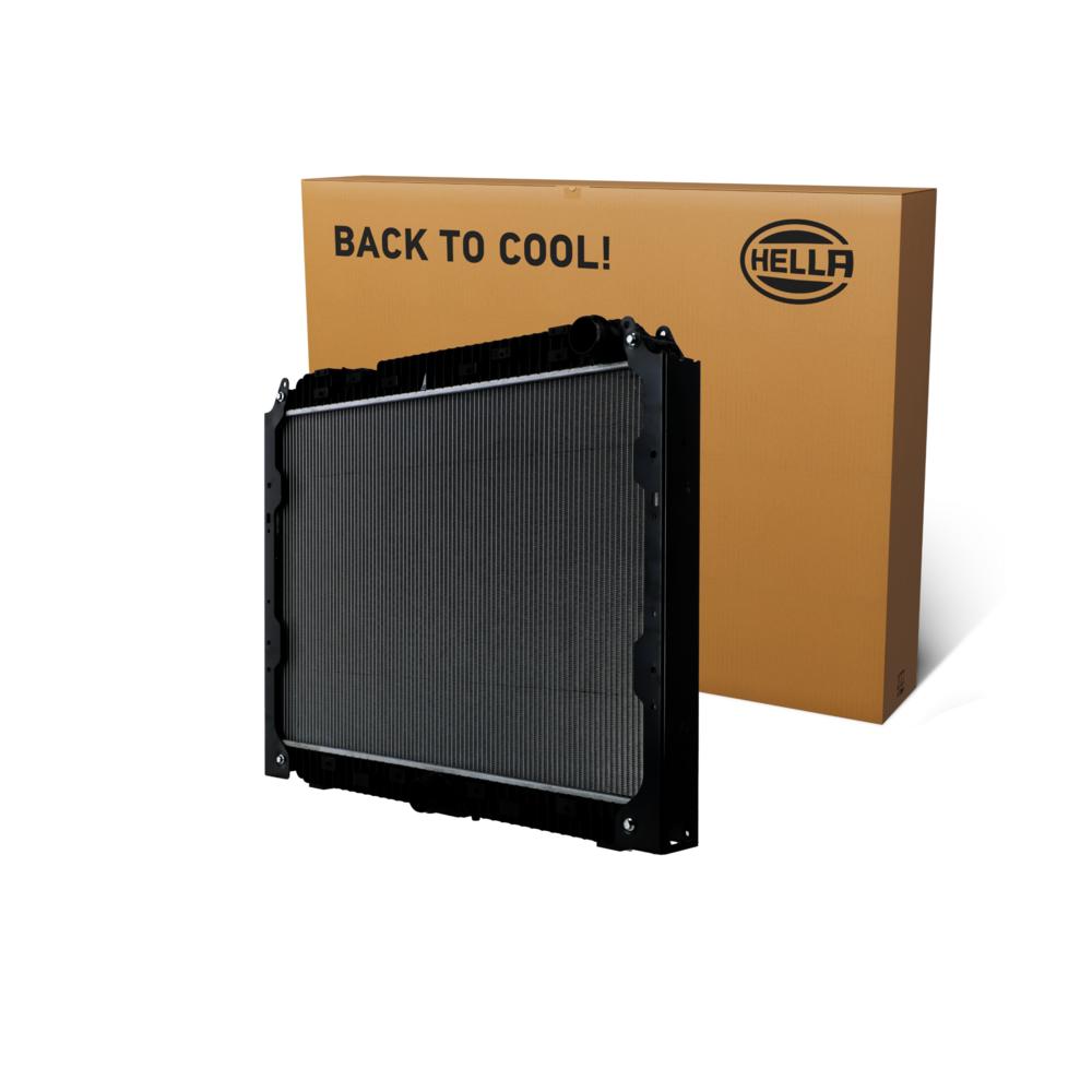 Hella Engine Coolant Radiator 8MK366300-881
