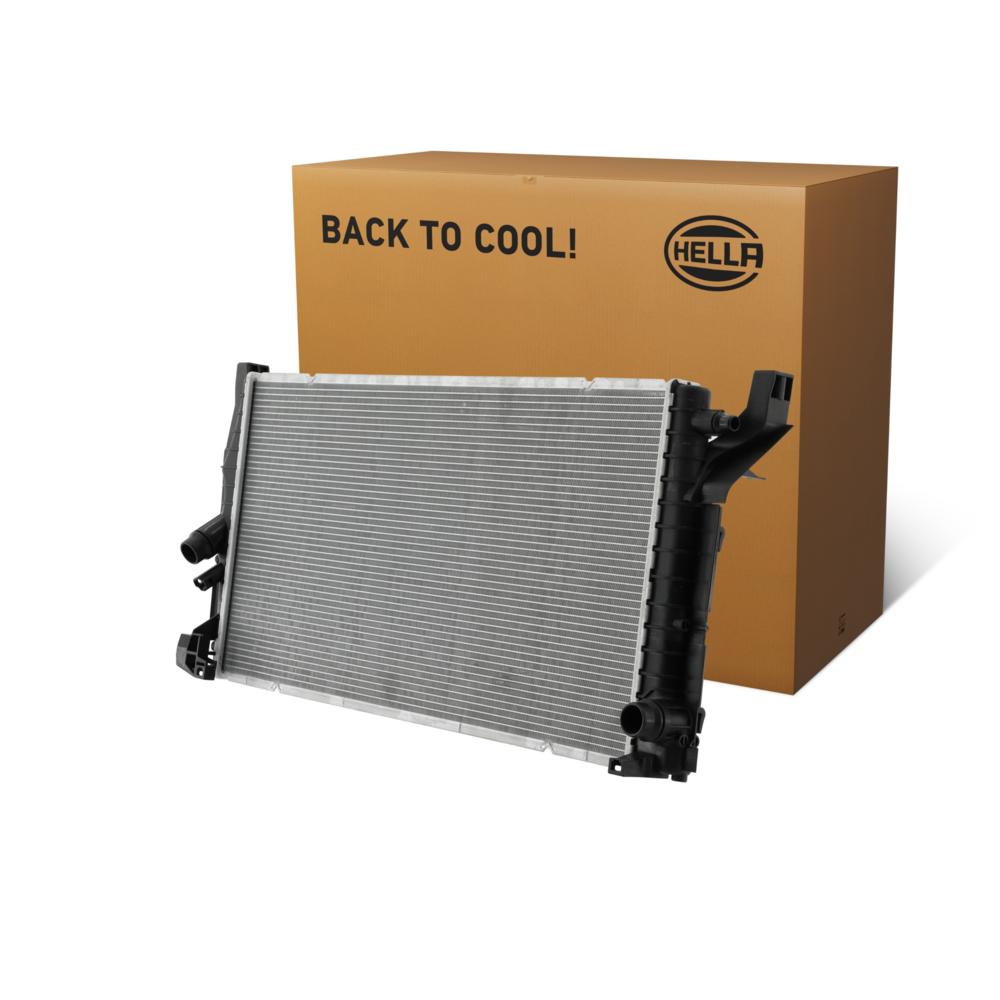 Hella Engine Coolant Radiator 8MK366301-931