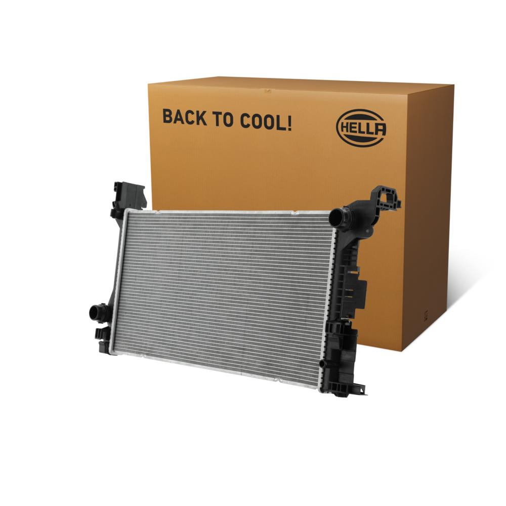 Hella Engine Coolant Radiator 8MK366301-971