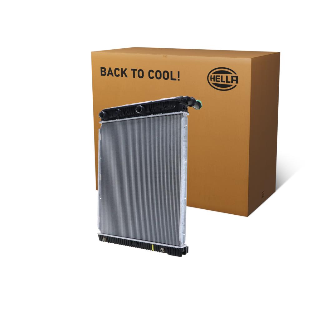 Hella Engine Coolant Radiator 8MK366300-031