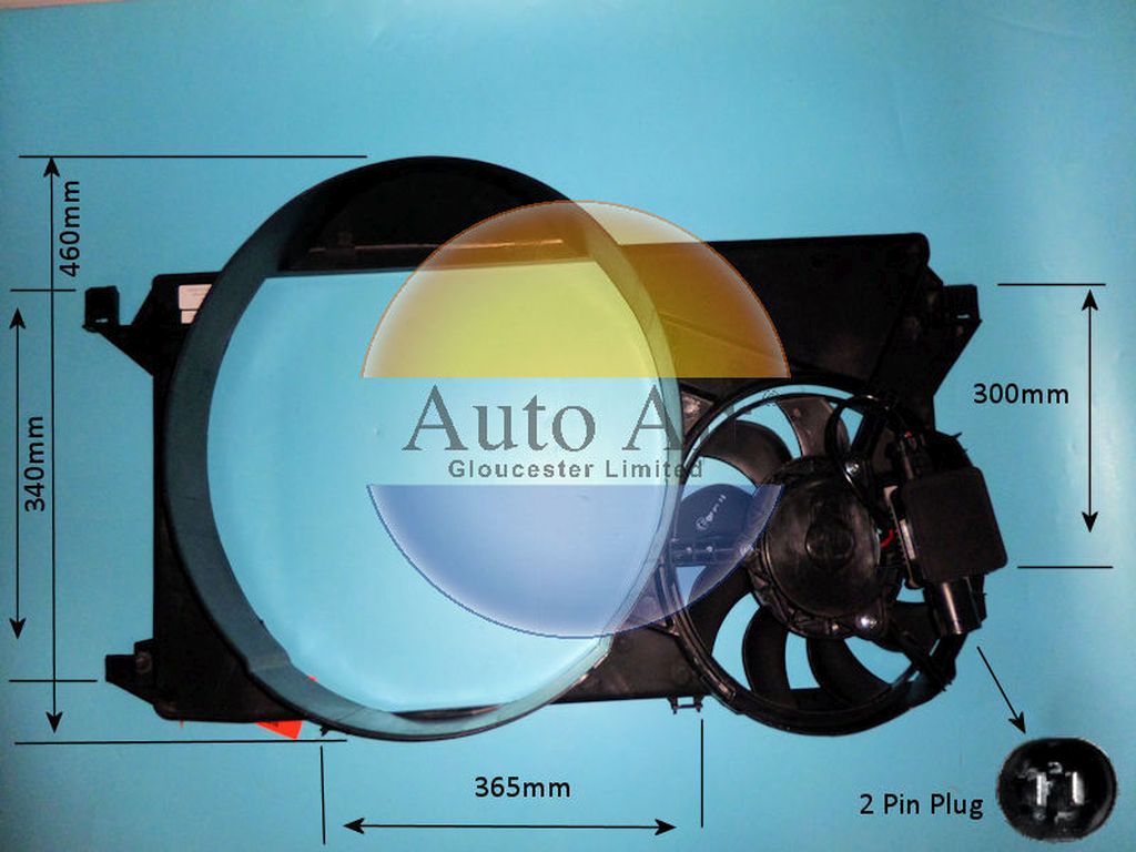 Radiator Cooling Fan – AutoAir 05-1250