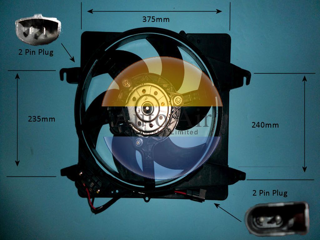 Radiator Cooling Fan – AutoAir 05-1272