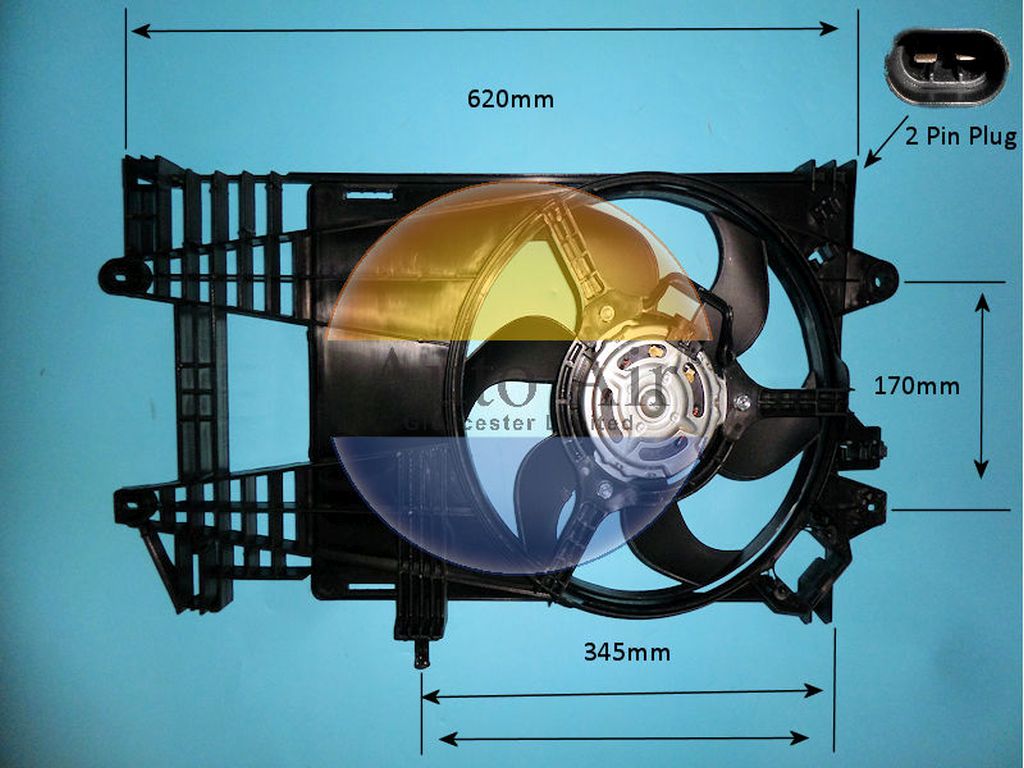 Radiator Cooling Fan – AutoAir 05-1298