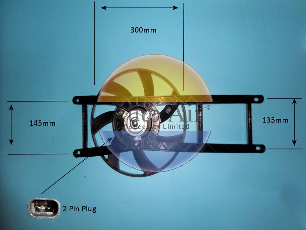 Radiator Cooling Fan – AutoAir 05-1300