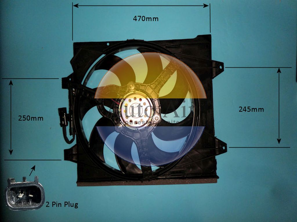 Radiator Cooling Fan – AutoAir 05-1357