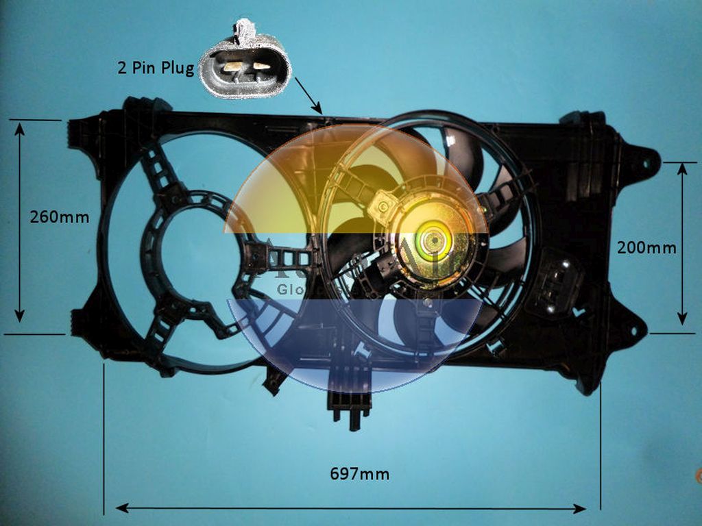 Radiator Cooling Fan – AutoAir 05-1371