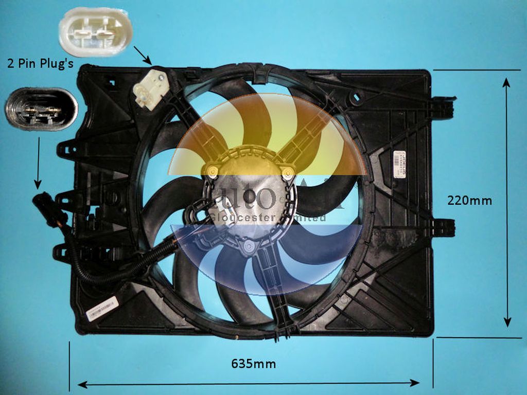 Radiator Cooling Fan – AutoAir 05-1377