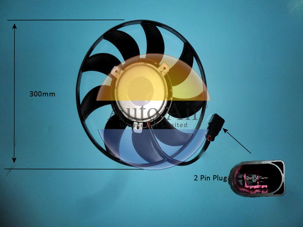 Radiator Cooling Fan – AutoAir 05-1384