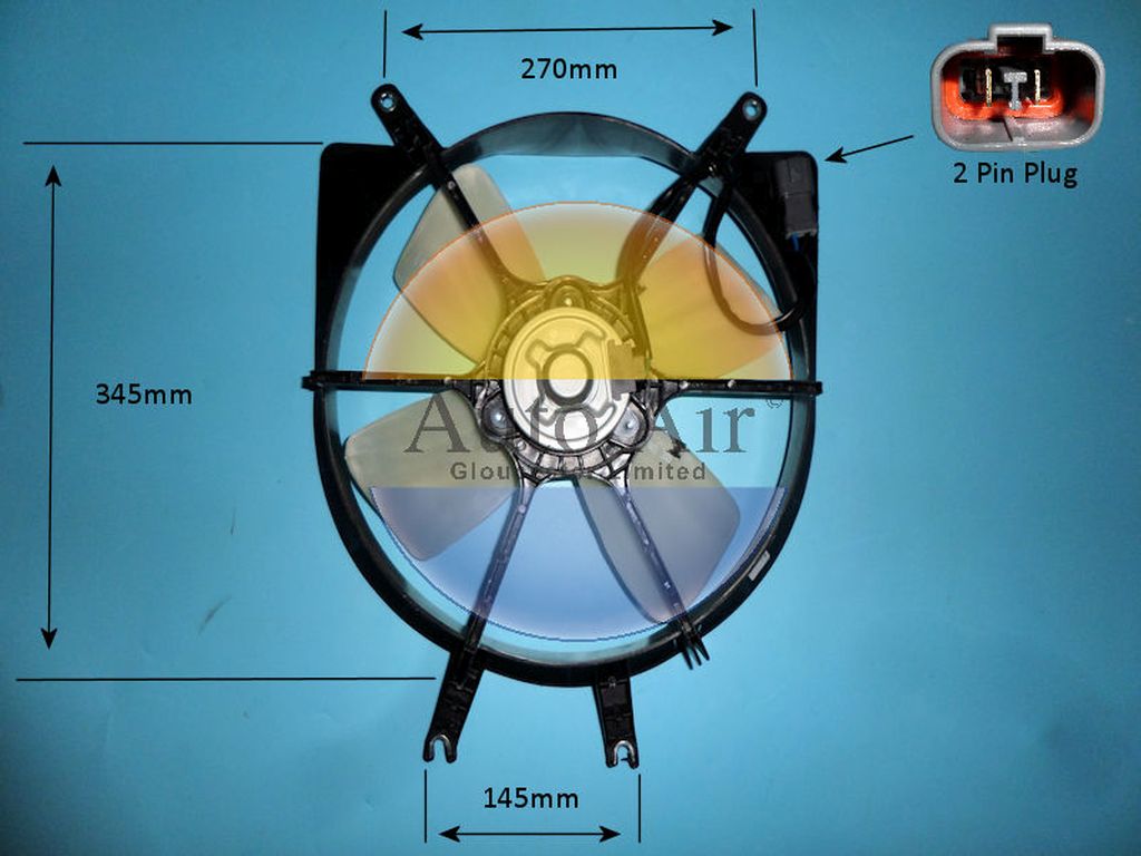 Radiator Cooling Fan – AutoAir 05-1386 Radiator Cooling Fan – AutoAir 05-1386
