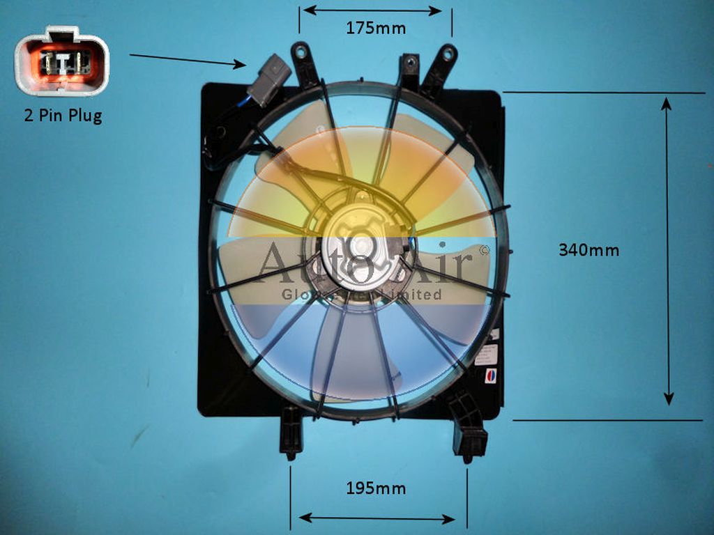 Radiator Cooling Fan – AutoAir 05-1387