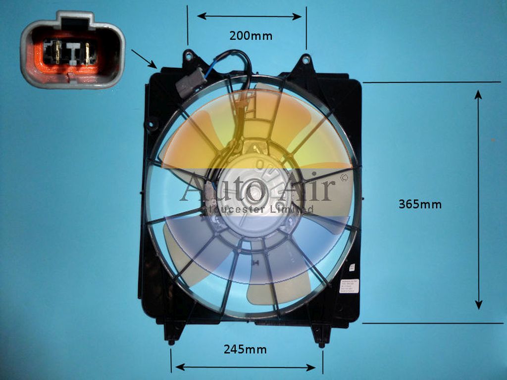 Radiator Cooling Fan – AutoAir 05-1404