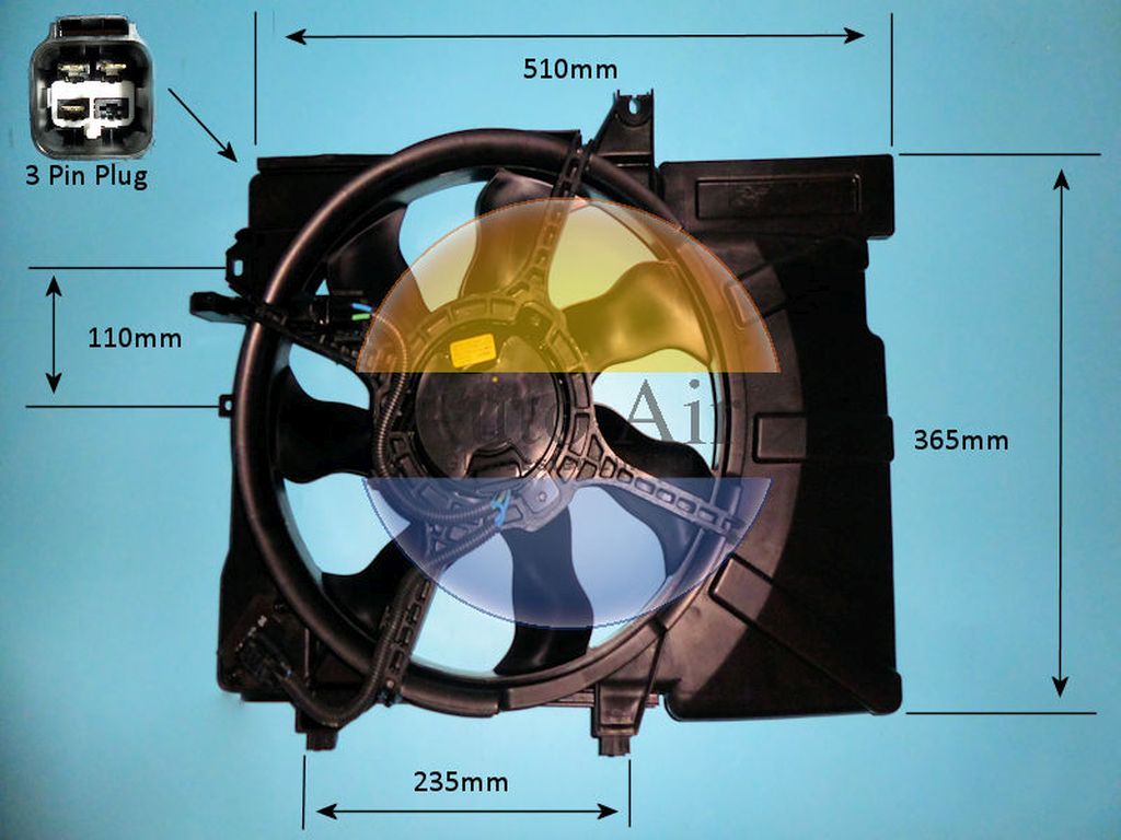 Radiator Cooling Fan – AutoAir 05-1441