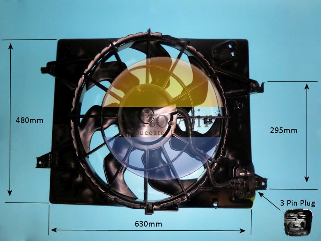Radiator Cooling Fan – AutoAir 05-1443