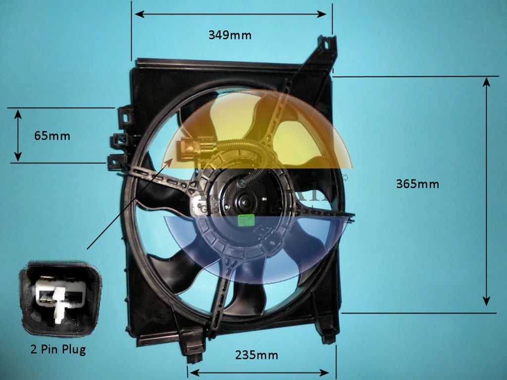 Radiator Cooling Fan – AutoAir 05-1444