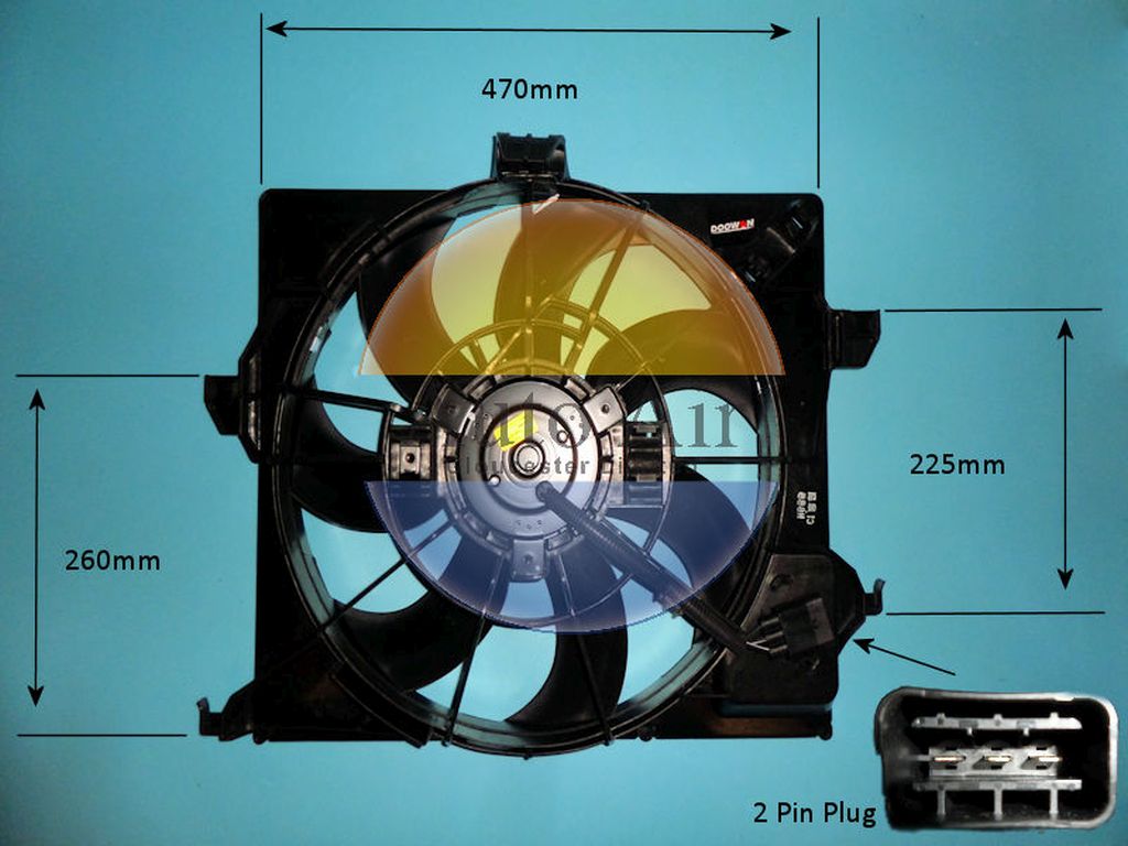 Radiator Cooling Fan – AutoAir 05-1455
