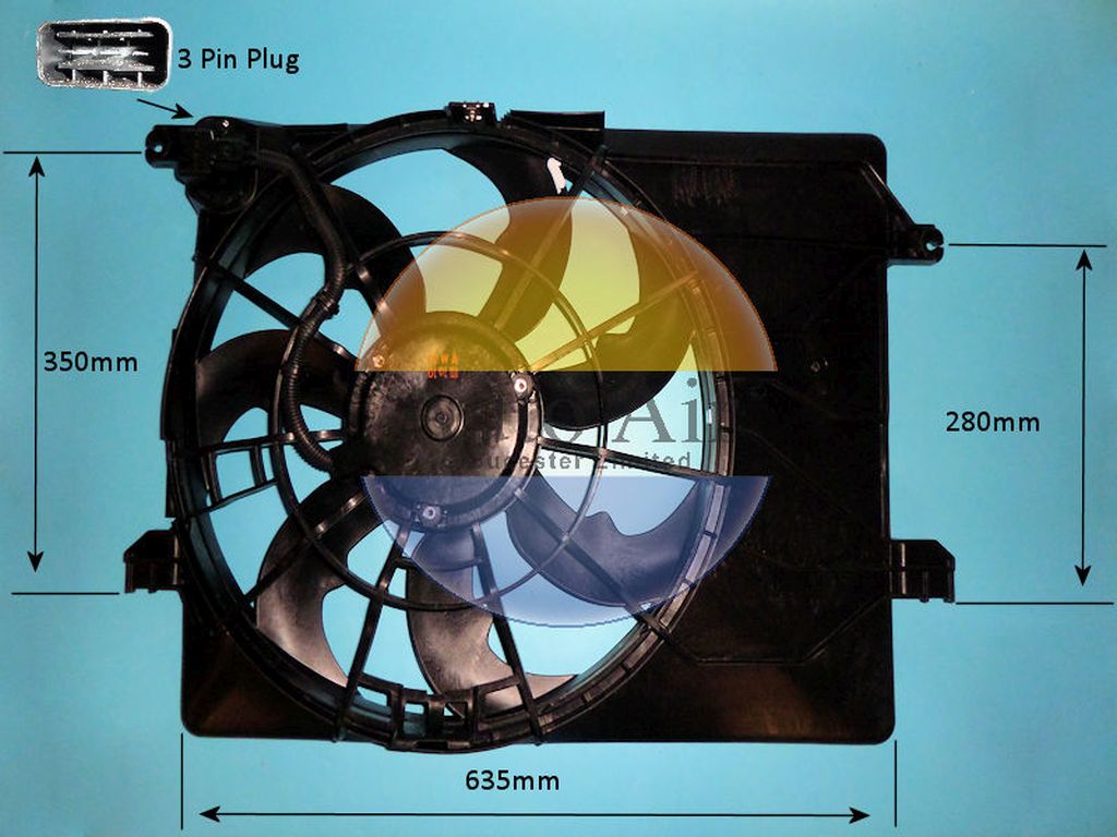 Radiator Cooling Fan – AutoAir 05-1459