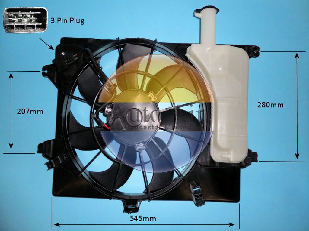 Radiator Cooling Fan – AutoAir 05-1473