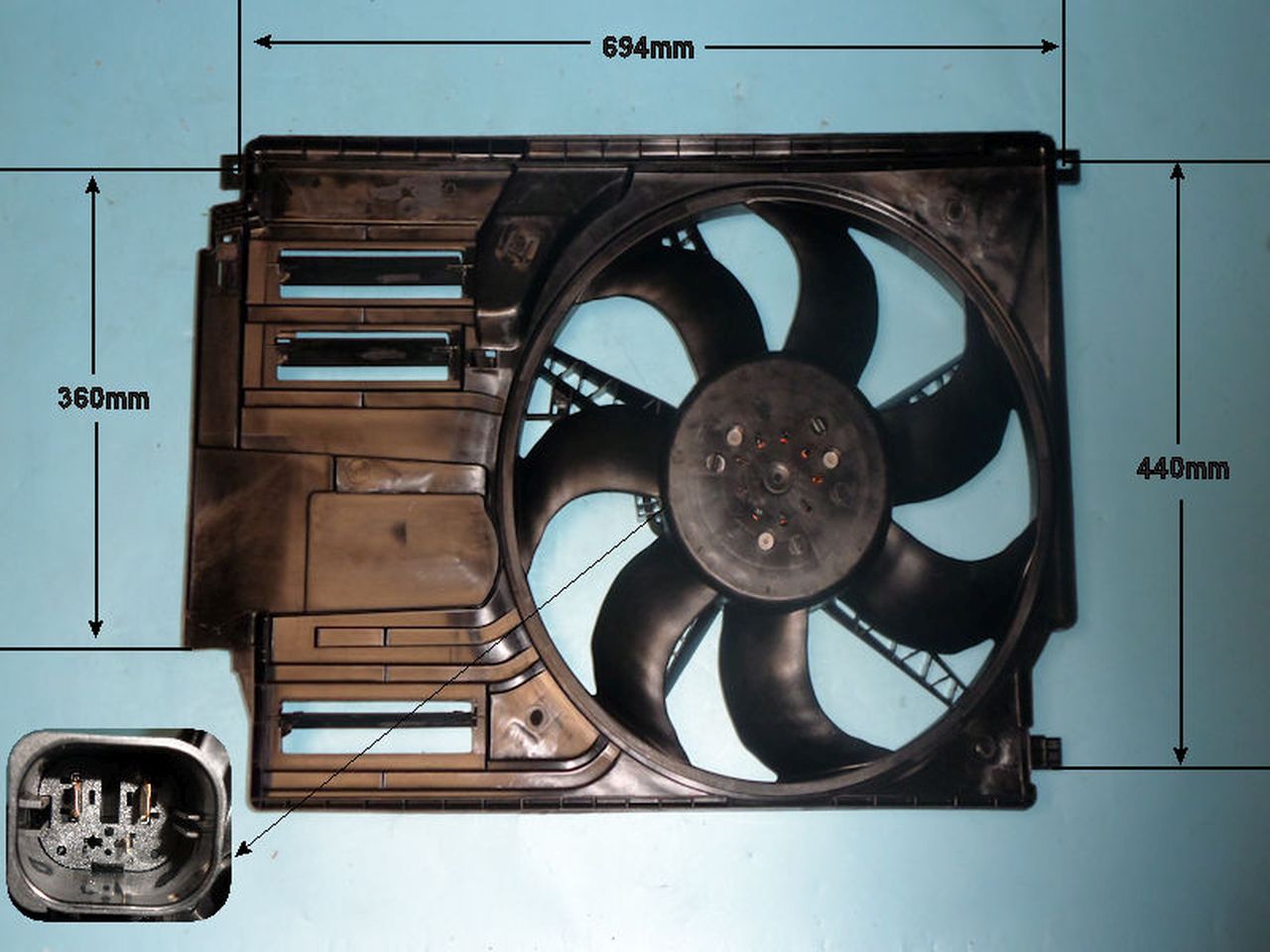 Auto Air Radiator Cooling Fan – 05-1887