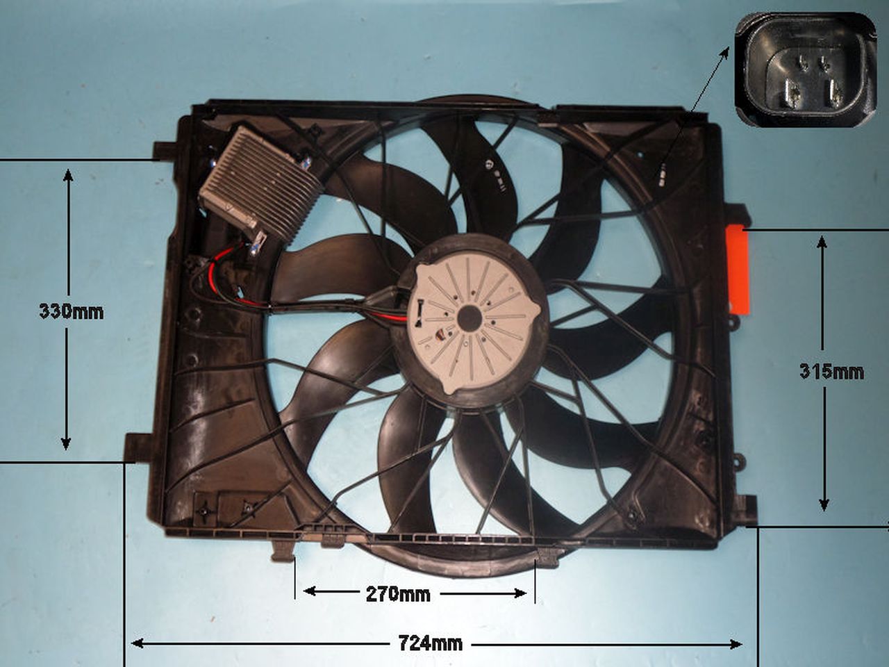 Auto Air Radiator Cooling Fan – 05-20006
