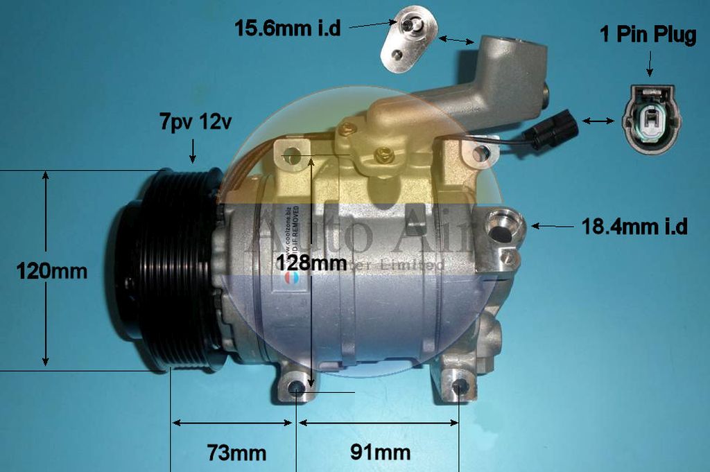 Aircon Compressor Aftermarket Quality – AutoAir 14-0018P