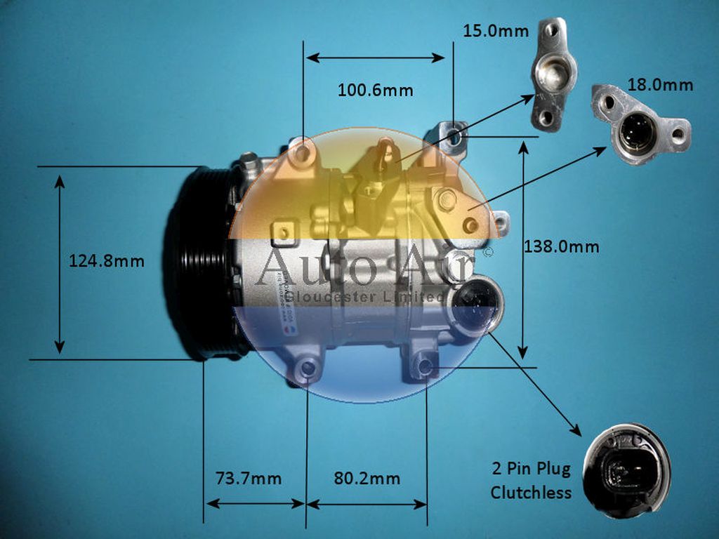 Aircon Compressor Aftermarket Quality – AutoAir 14-0295P