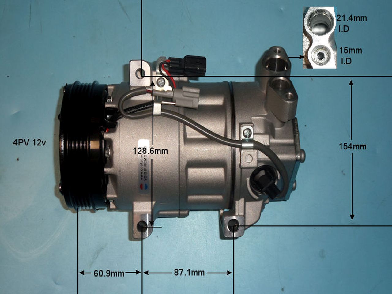 Auto Air Aircon Compressor Aftermarket – 14-0298P
