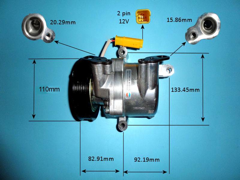 CoolZone Aircon Compressor (14-0358P)