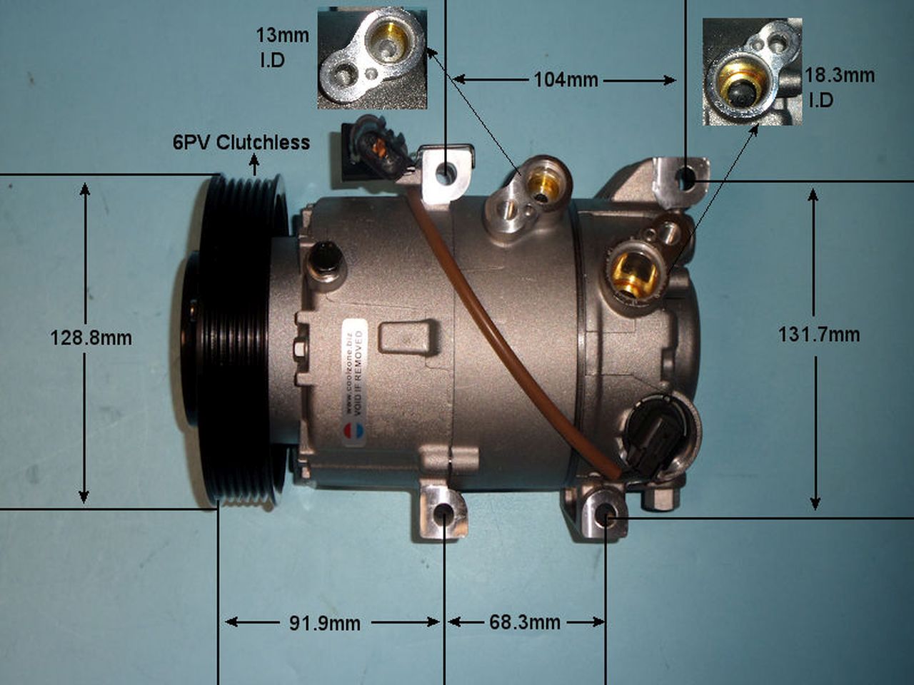 Auto Air Aircon Compressor Aftermarket – 14-0415P