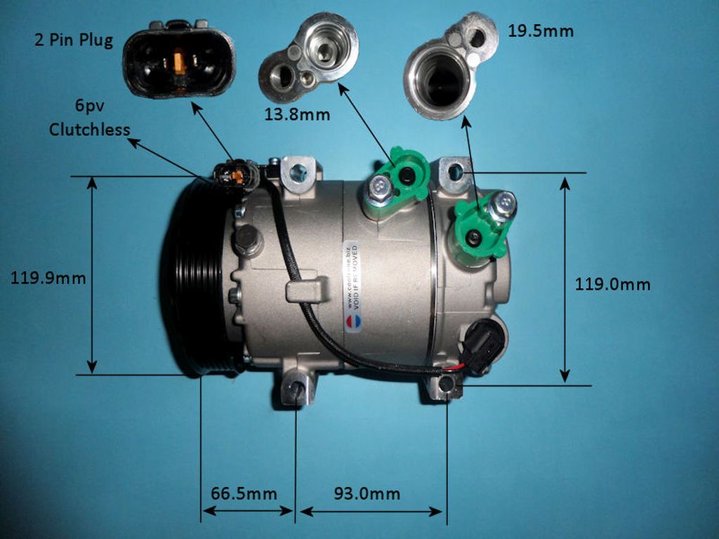 Aircon Compressor Aftermarket Quality – AutoAir 14-0823P