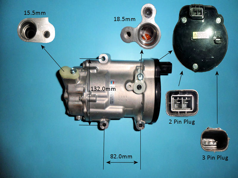CoolZone Aircon Compressor (14-0836P)