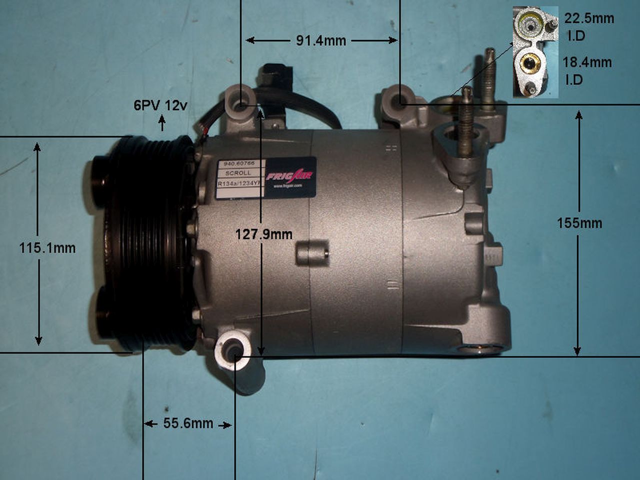 Auto Air Aircon Compressor Aftermarket – 14-0837P