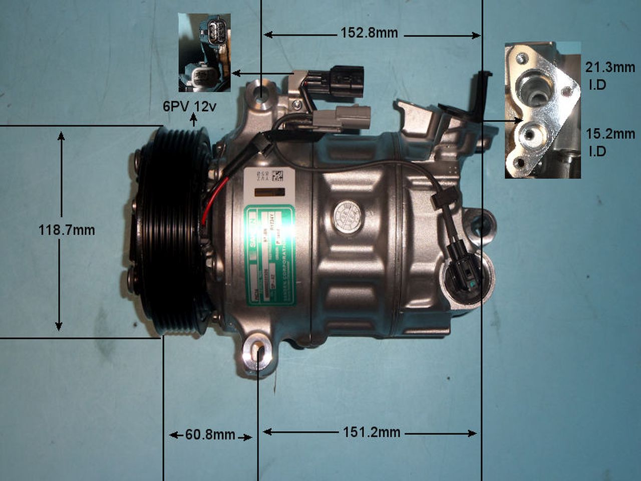 Auto Air Aircon Compressor Genuine OE – 14-0838