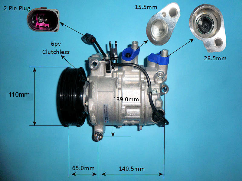 CoolZone Aircon Compressor (14-0840P)