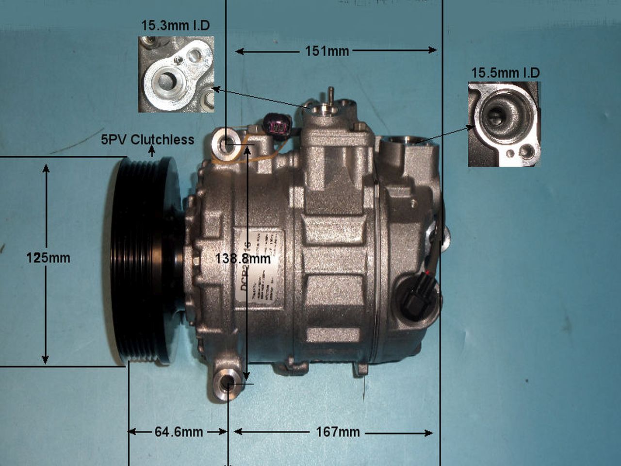 Auto Air Aircon Compressor Genuine OE – 14-0865