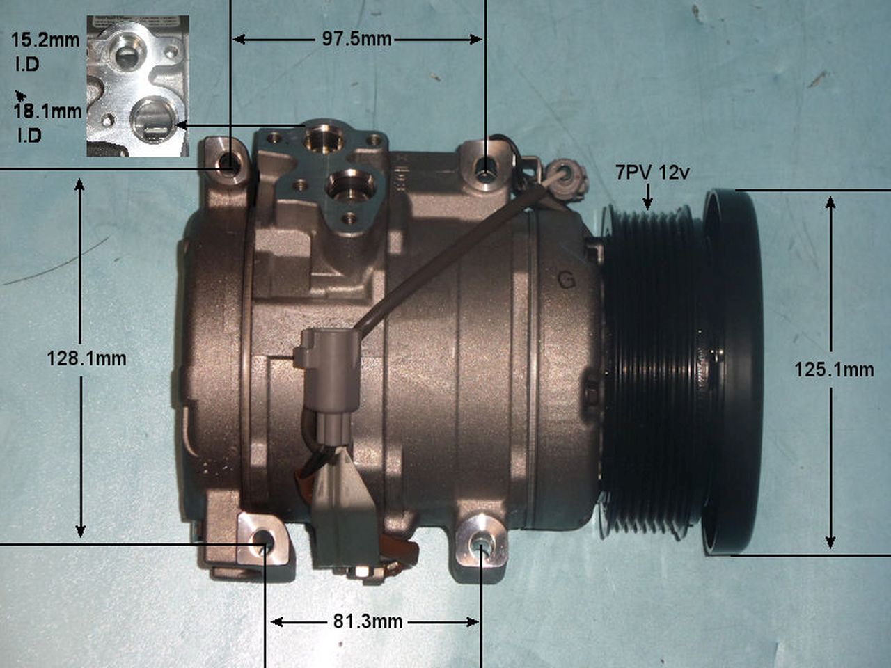 Auto Air Aircon Compressor Genuine OE – 14-0867