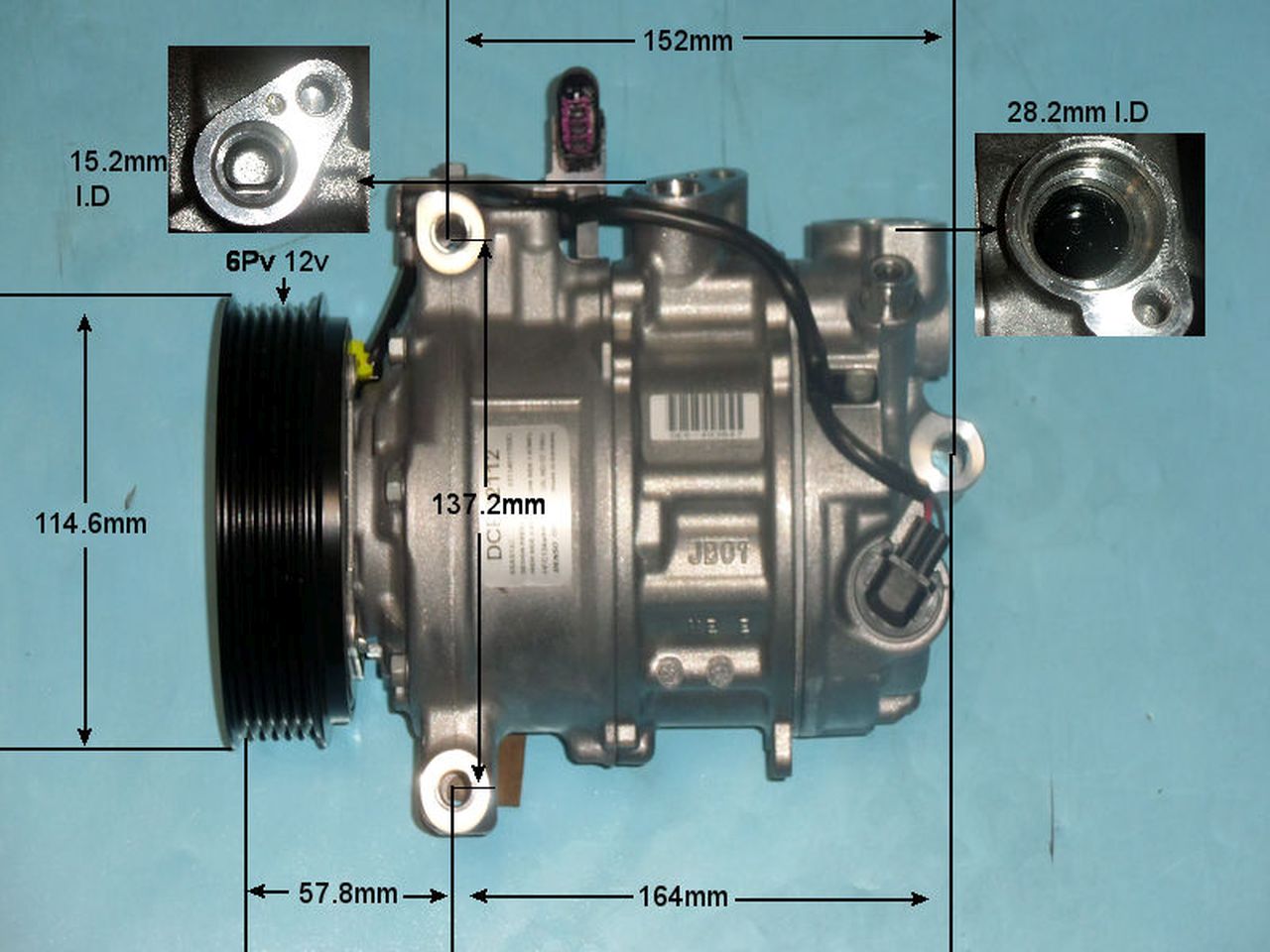Auto Air Aircon Compressor Genuine OE – 14-0868