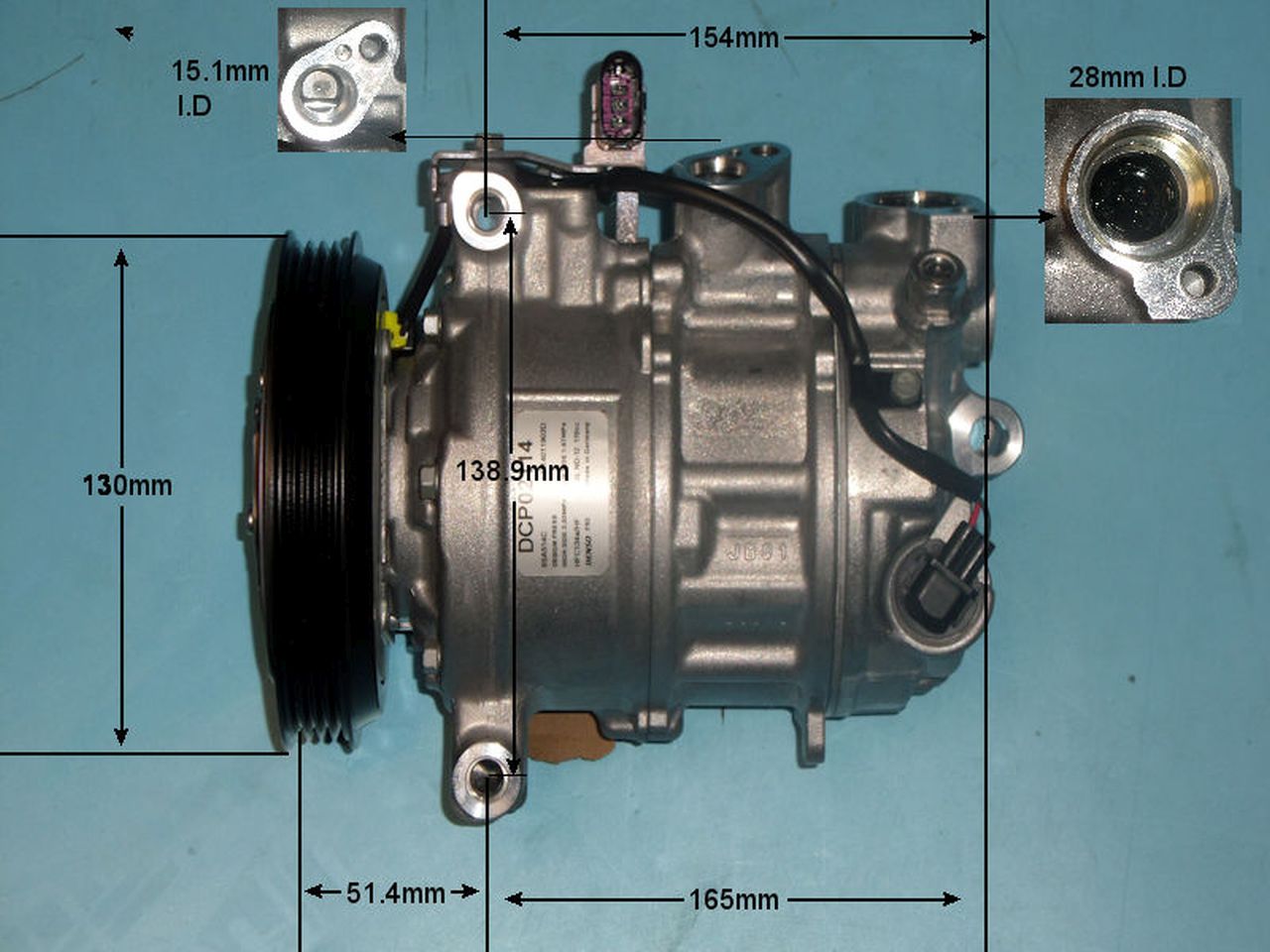 Auto Air Aircon Compressor Genuine OE – 14-0869