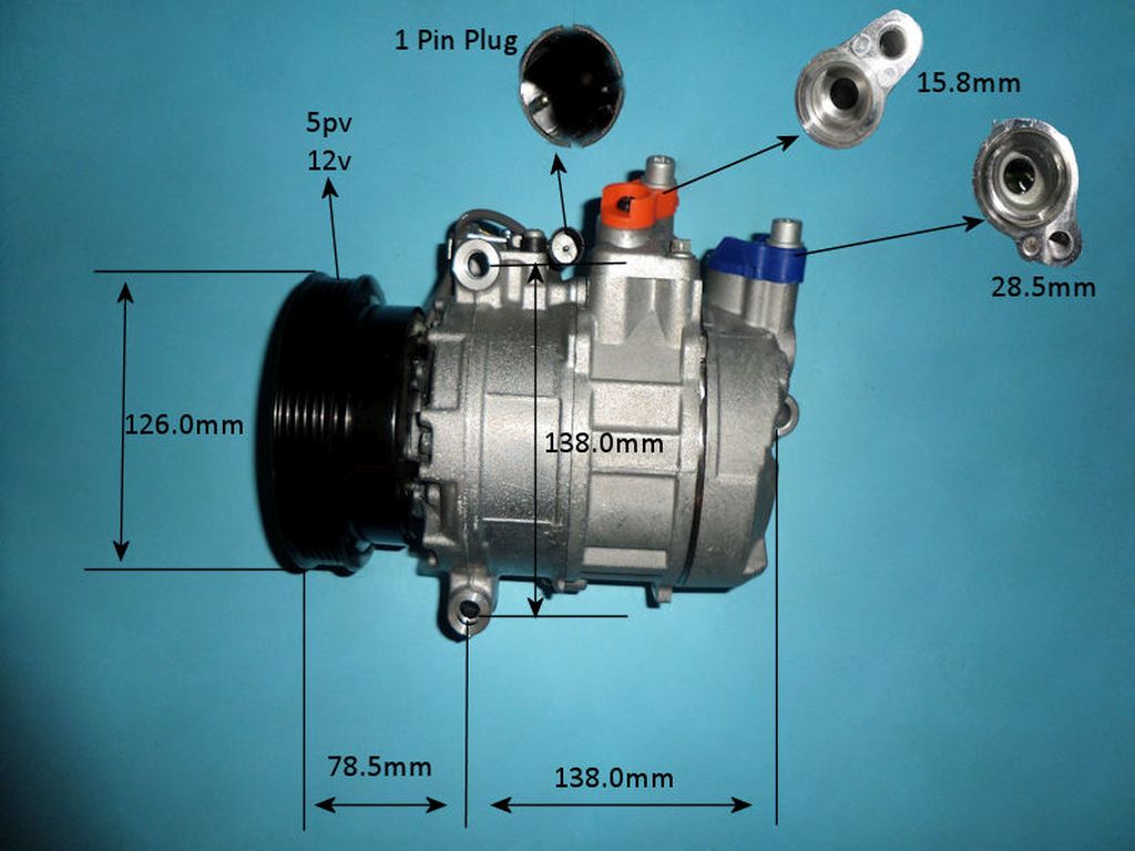Aircon Compressor Aftermarket – AutoAir 14-1112P
