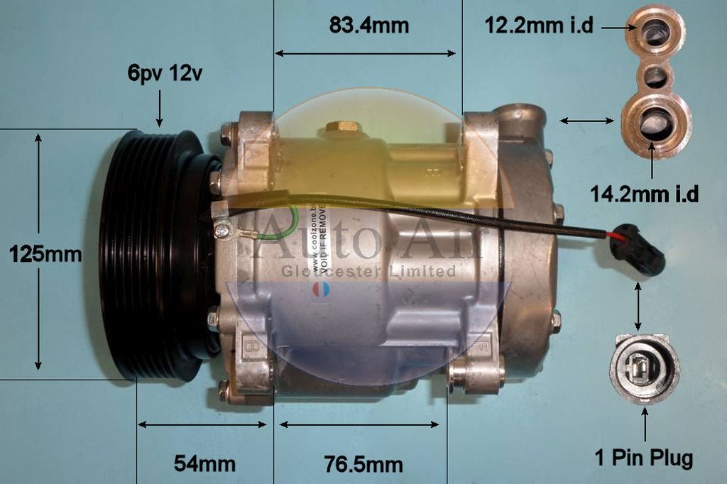 Aircon Compressor Aftermarket Quality – AutoAir 14-1121P