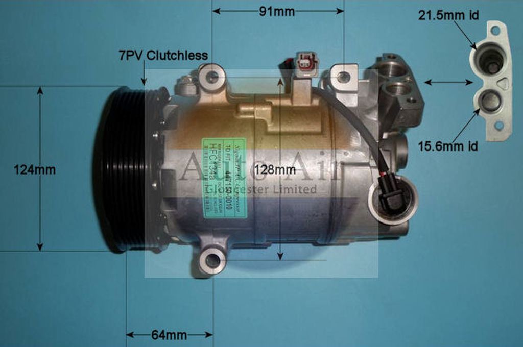 Aircon Compressor Aftermarket Quality – AutoAir 14-1273P