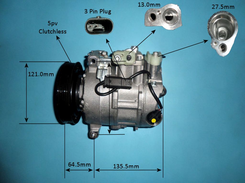 Aircon Compressor Aftermarket Quality – AutoAir 14-1285P