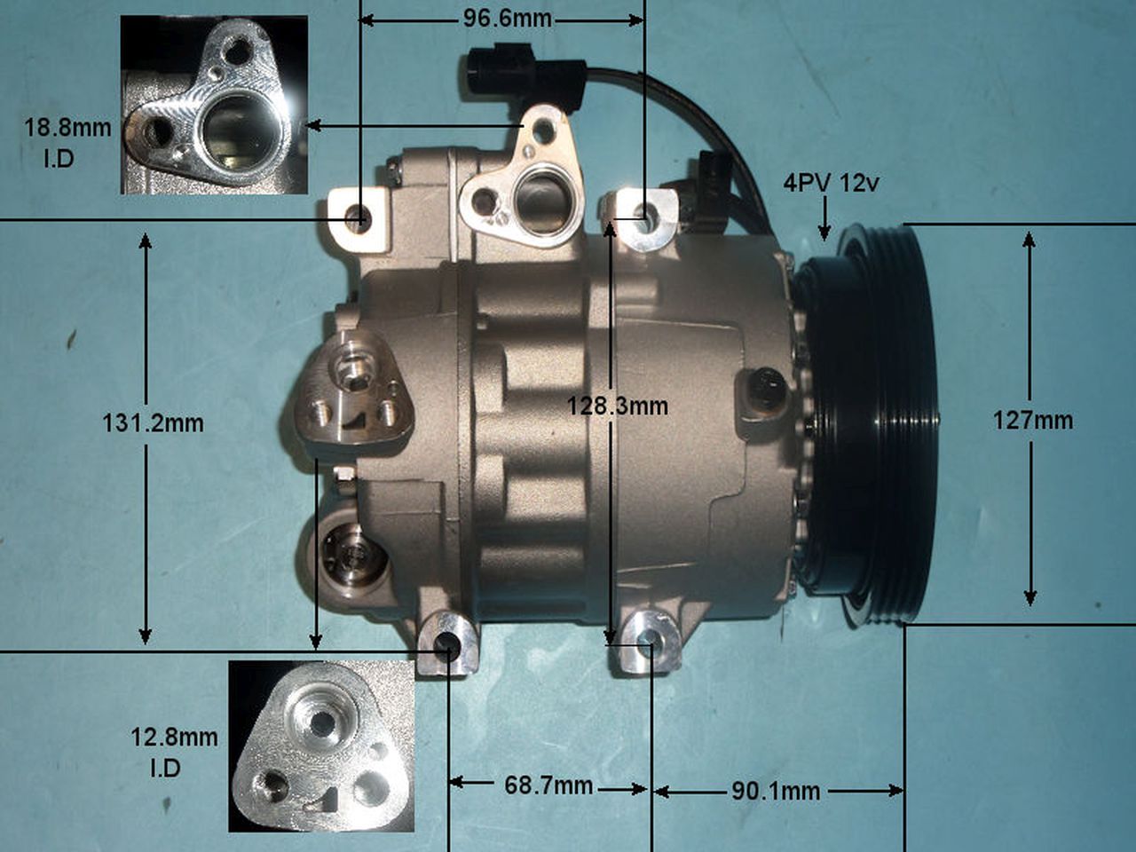 Auto Air Aircon Compressor Aftermarket – 14-1457P